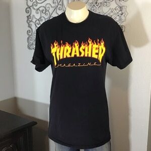Vintage 90s Thrasher Magazine Shirt Size Medium